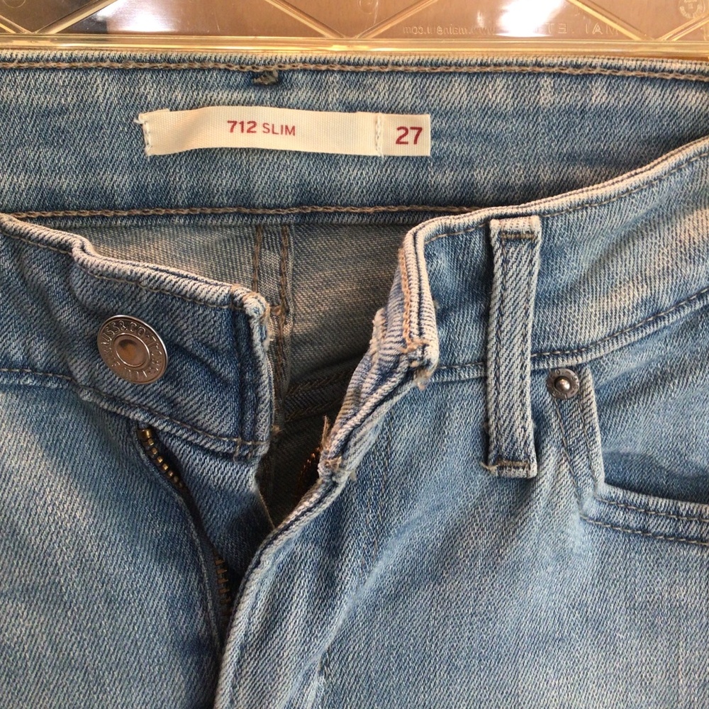 Levi’s 712 Slim lightwash - Picture 5 of 6